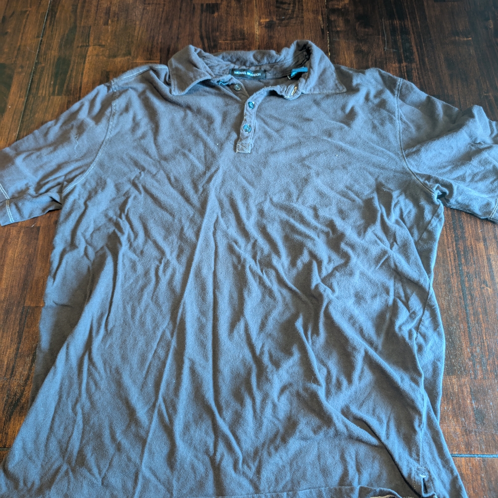Michael Brandon Charcoal Polo Shirt